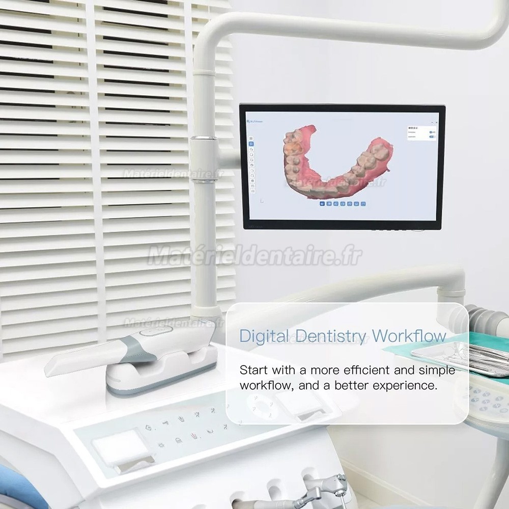 Scanner 3d intra oral INO100, Scanner dentaire 3D en couleurs réelles avec logiciel